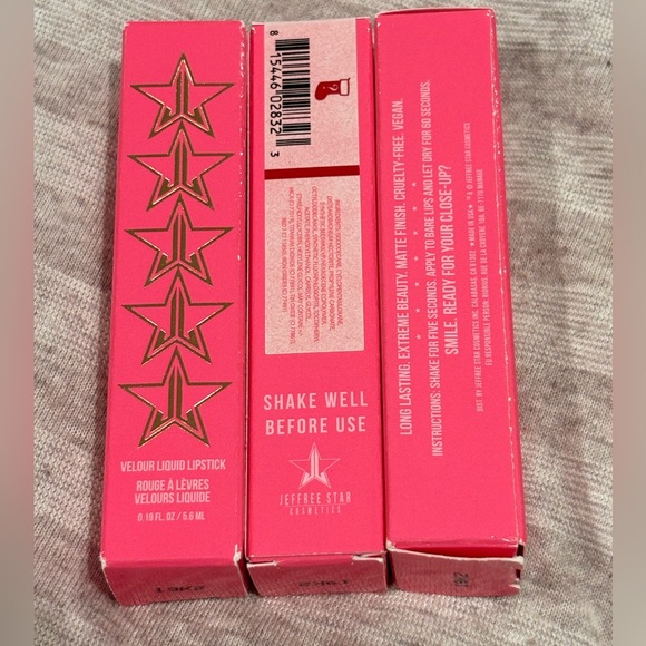 2X HP! NIB Jeffree Star "Mystery Stocking" Velour Liquid Lipstick Lmtd Edition - Picture 2 of 5